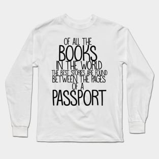 Passport stories Long Sleeve T-Shirt